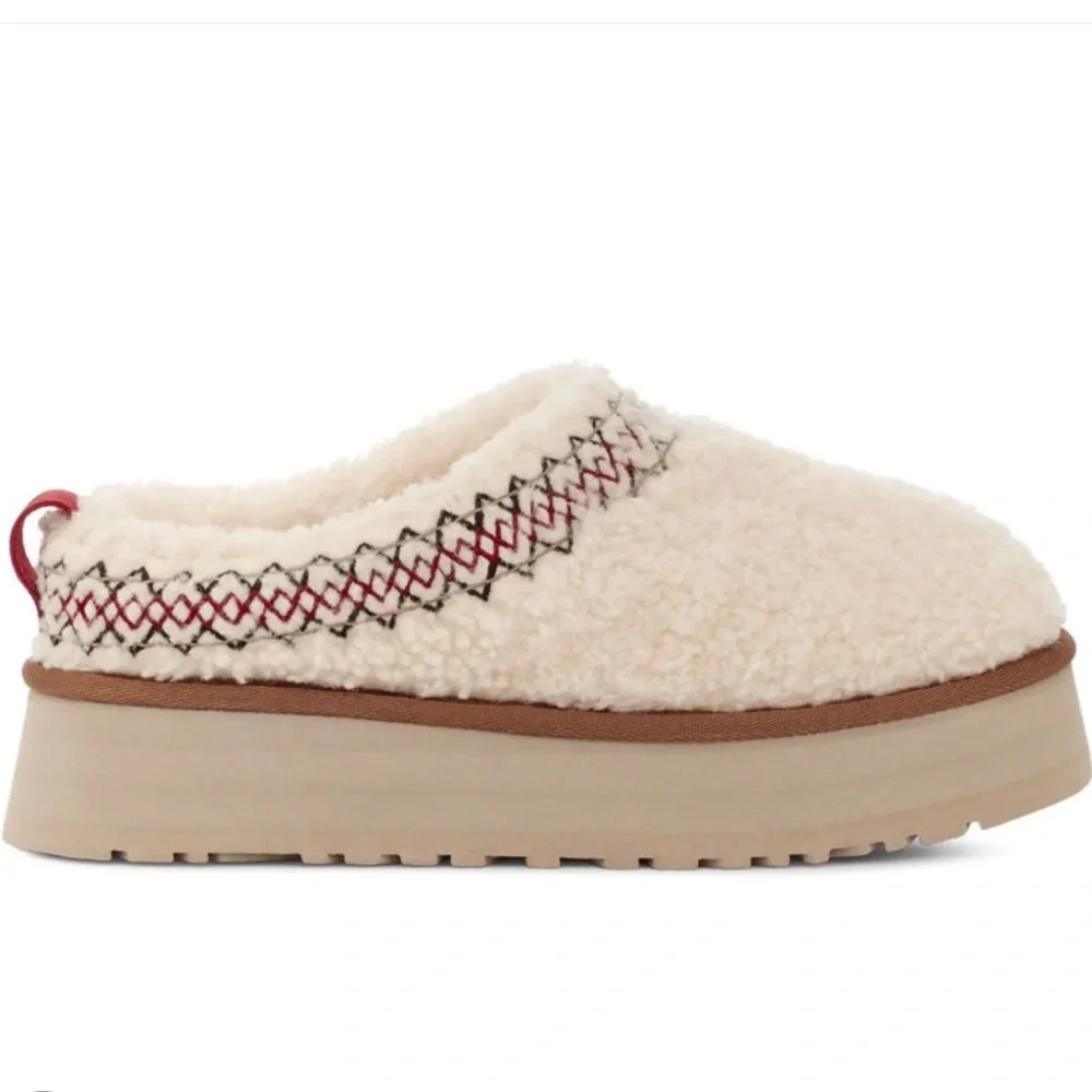 Ugg Tazz Braid Sherpa Size 7 - Picture 2 of 6